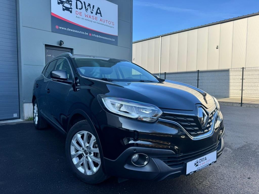 Renault Kadjar | 1.2 Benzine | Hoge instap | Airco| Camera, Auto's, Voorwielaandrijving, Kadjar, Start-stop-systeem, Zwart