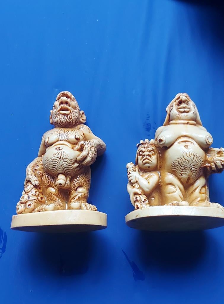 Beeldjes decoraties neanderthalet, Ophalen of Verzenden