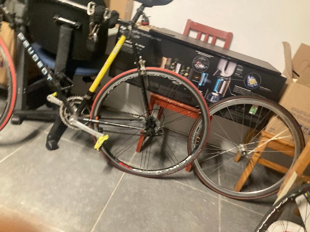 peugeot 100D retrokoers fiets + campagnolo atlanta 1996, Fietsen en Brommers, 28 inch, Gebruikt, Staal, Heren