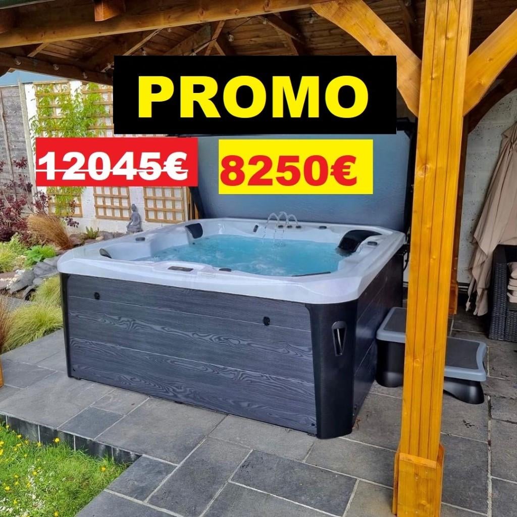 Nieuw/korting van €3795  5-persoons jacuzzi met 60 jets, Ophalen, Nieuw