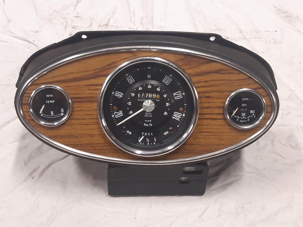 tableau de bord à œufs en bois avec manomètres, Classic Mini, Autos : Pièces & Accessoires, Tableau de bord & Interrupteurs, Mini