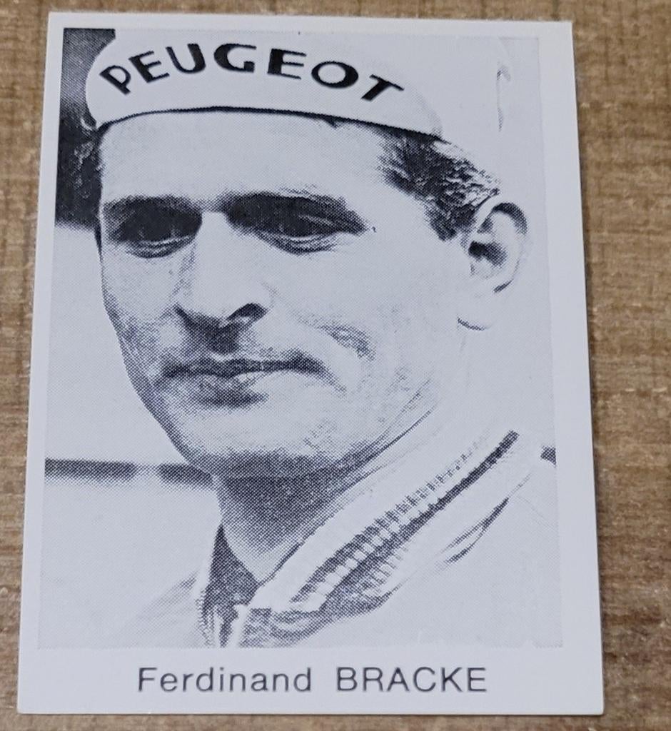 Fotoprentje: Belgisch wielrenner Ferdinand Bracke, Ophalen of Verzenden, Zo goed als nieuw, Poster, Plaatje of Sticker