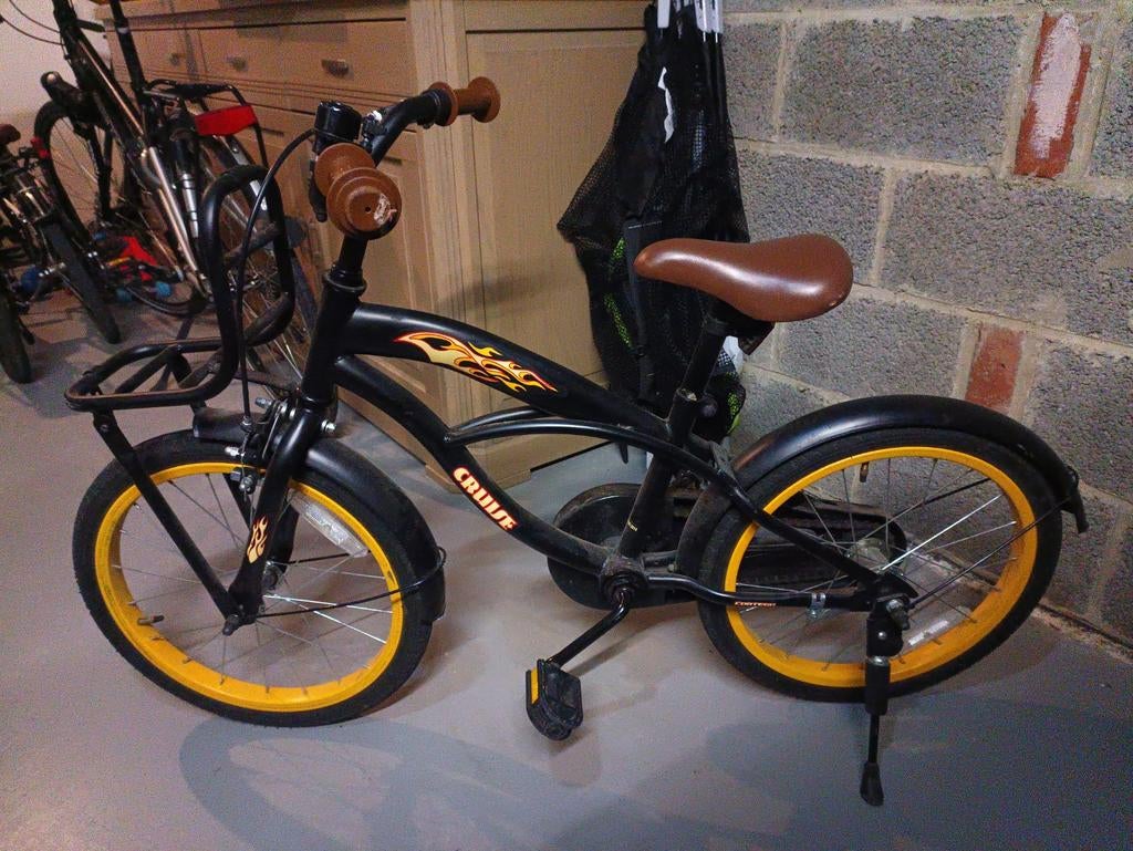 Kinderfiets maat 25 5 a 6 jaar, Ophalen