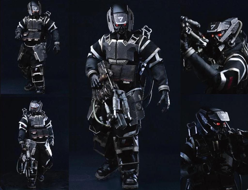 ThreeA Killzone Hazmat Trooper 30 cm, Verzenden, Zo goed als nieuw