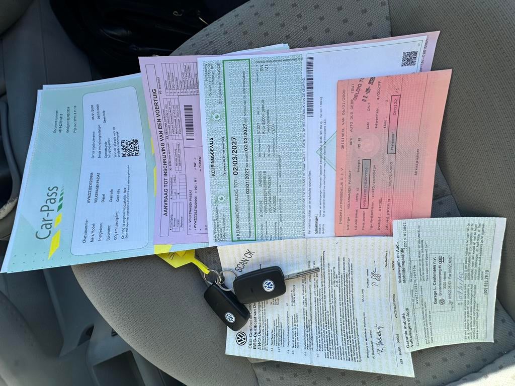 VW Passat TDI 115pk slechts 67000km met GARANTIE en CarPlay, Voorwielaandrijving, 4 cilinders, Bedrijf, Passat