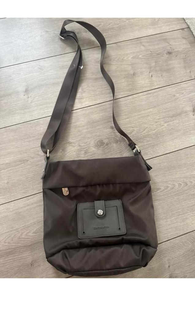 Samsonite schoudertas, Ophalen of Verzenden, Zo goed als nieuw