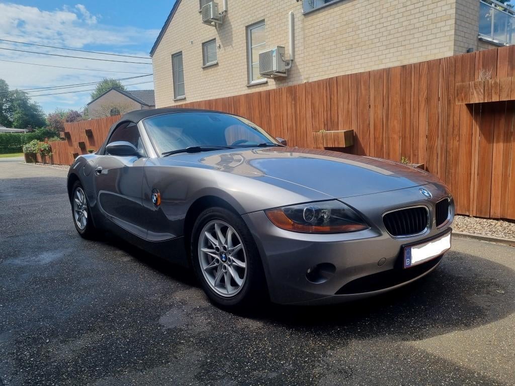 BMW z4, Auto's, BMW, Zwart, Cabriolet, 170 kW, Leder