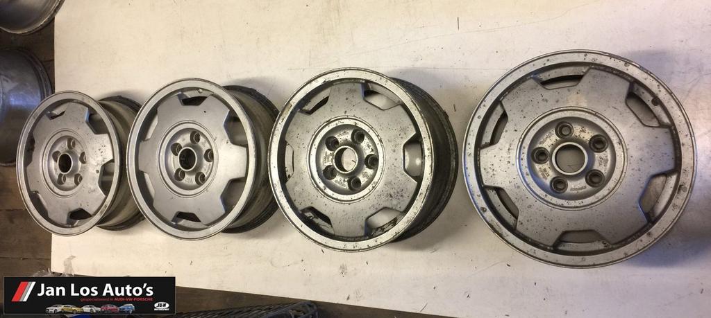 Velgen set Audi 100/200 5x112 6Jx16 ET45 447601025B, Véhicule de tourisme, -, Utilisé, -