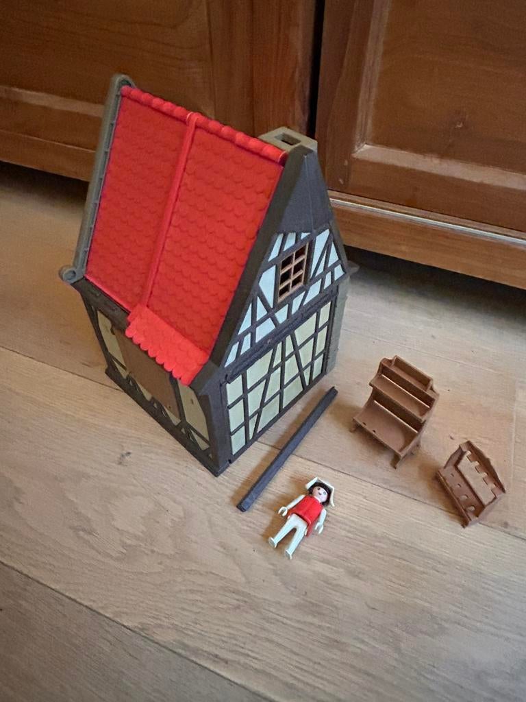 Playmobil vakwerkhuisje, Kinderen en Baby's, Speelgoed | Playmobil, Ophalen of Verzenden, Gebruikt