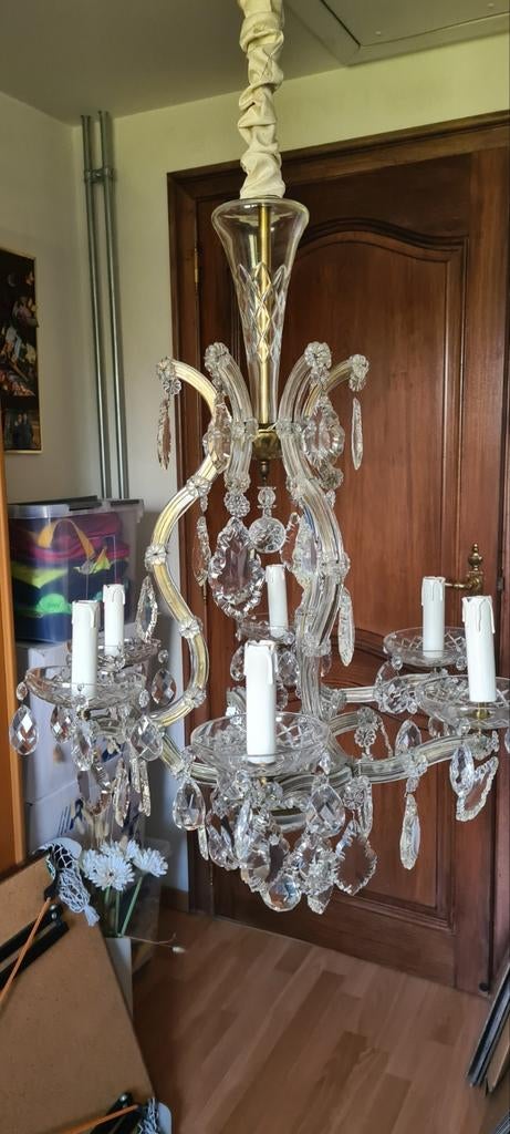 Kristallen luster, Ophalen