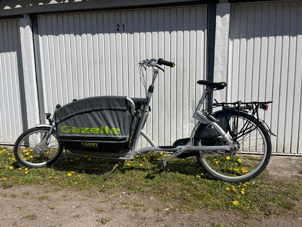 Gazelle Cabby mét alle accessoires, Fietsen en Brommers, Ophalen, Gebruikt, 3 kinderen, Huif