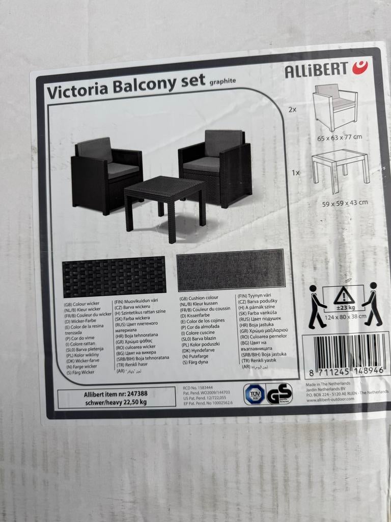 Tuinset nieuw, Ophalen, Nieuw