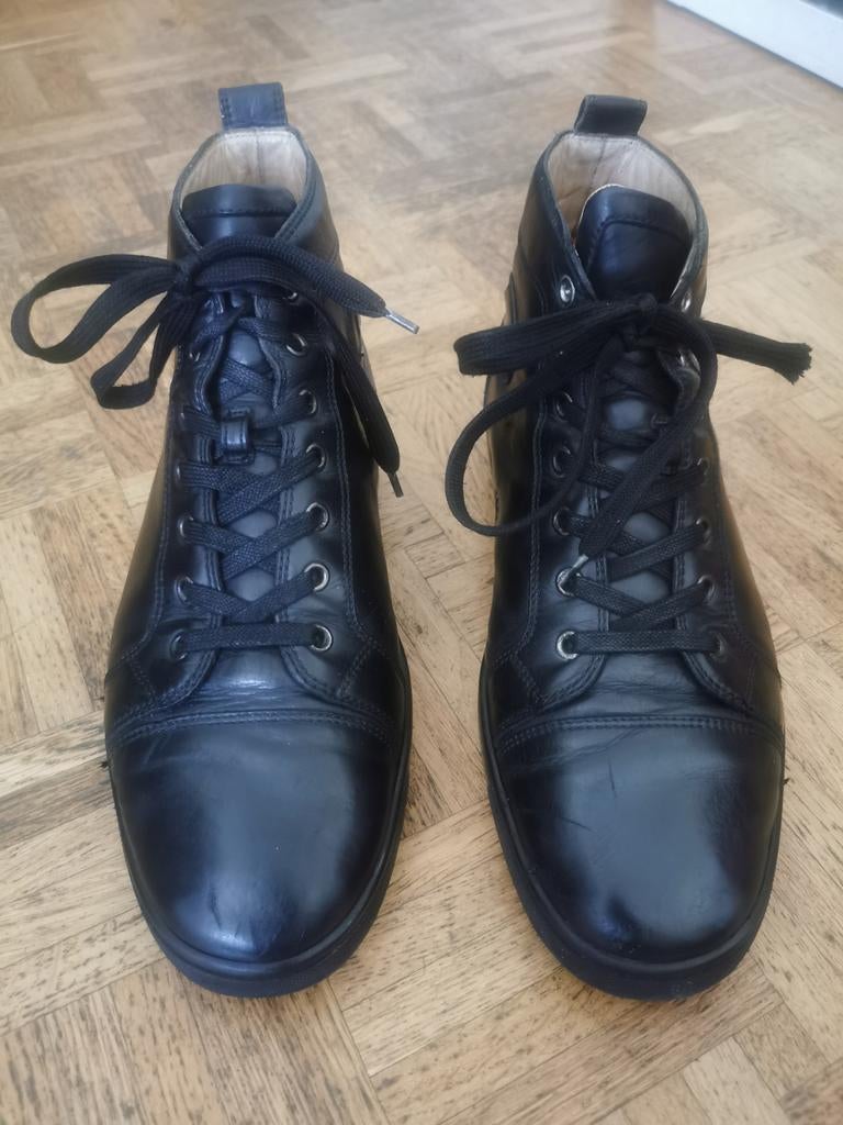 Basket Christian Louboutin, Vêtements | Hommes, Chaussures, Enlèvement ou Envoi, Porté, Noir