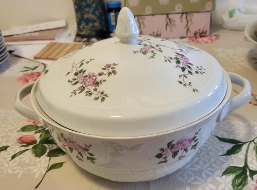 Service à diner et à café complet Porcelaine de Pologne, Antiquités & Art, Enlèvement