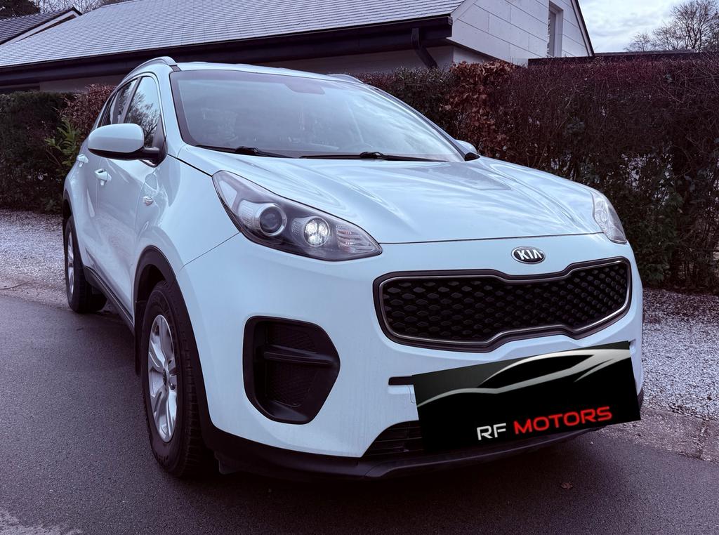 🔥 KIA SPORTAGE 1.7 CRDi – DIESEL – ÉTAT SHOWROOM, Auto's, Voorwielaandrijving, Stof, Wit, Bedrijf