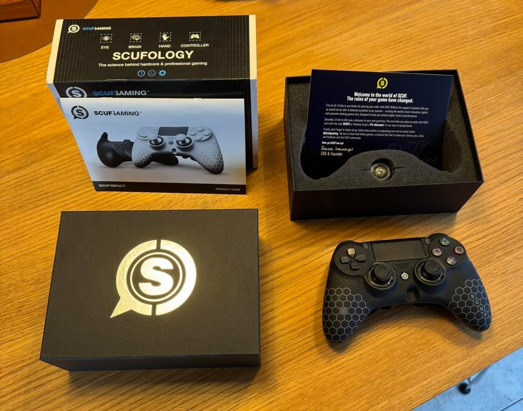 Scuf Impact controller, Games en Spelcomputers, Spelcomputers | Sony Consoles | Accessoires, Gebruikt, Ophalen of Verzenden, Controller