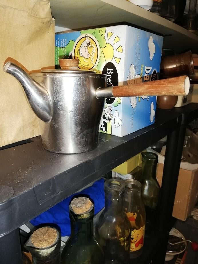 Deens vintage koffie-/theeapparaat in art nouveau-design, Ophalen of Verzenden