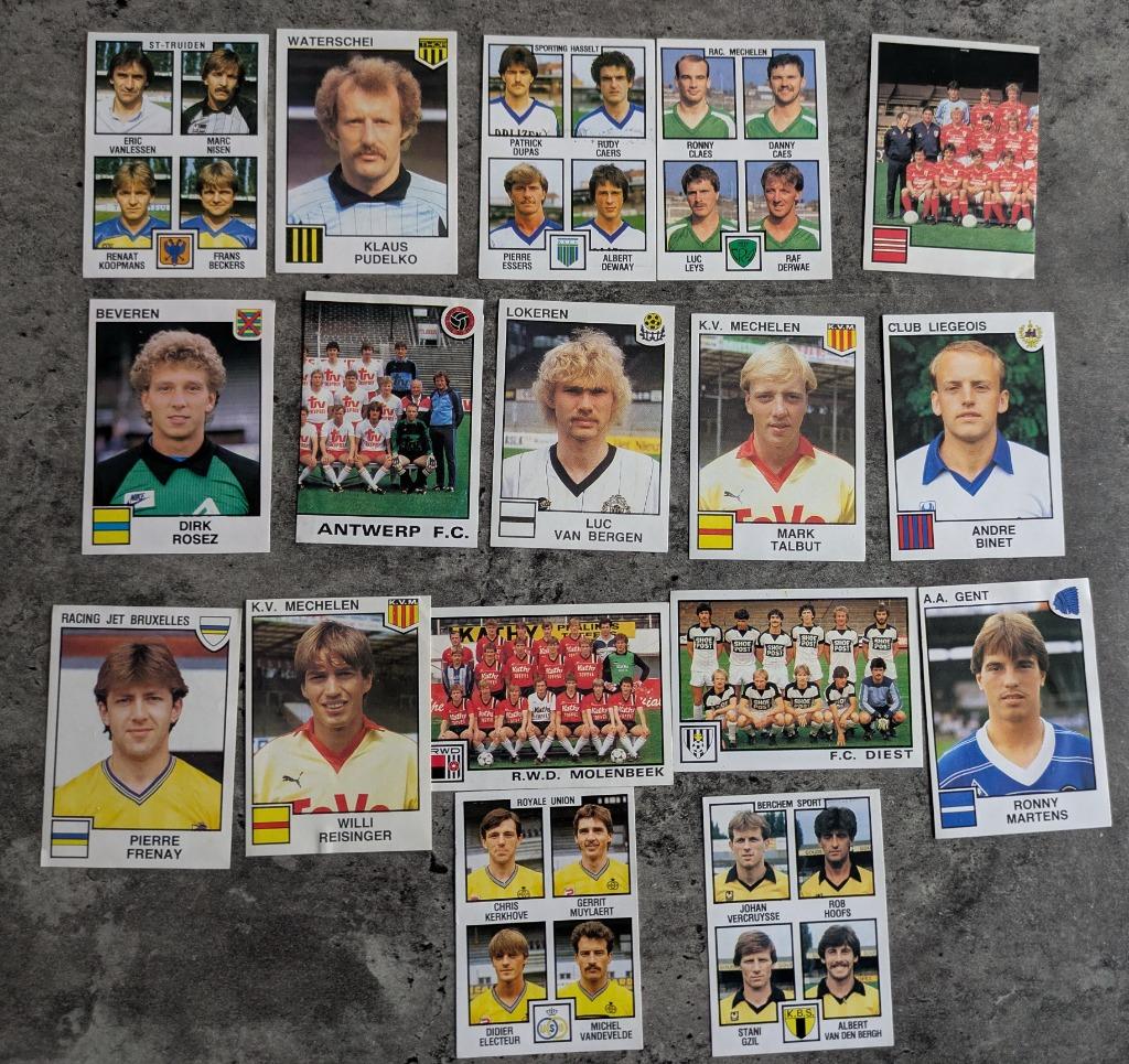 Autocollants PANINI FOOTBALL 85 anno 1985 17x, Envoi