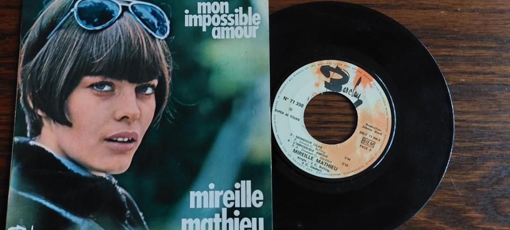 Mireille Mathieu, Ophalen, Gebruikt, Overige genres, 7 inch