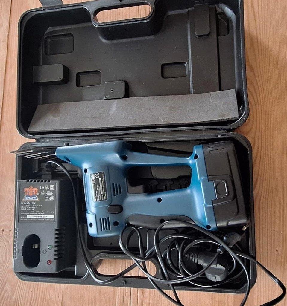 top-craft accu heggen- en grastrimmer, Ophalen of Verzenden, Zo goed als nieuw, Accu, Top craft