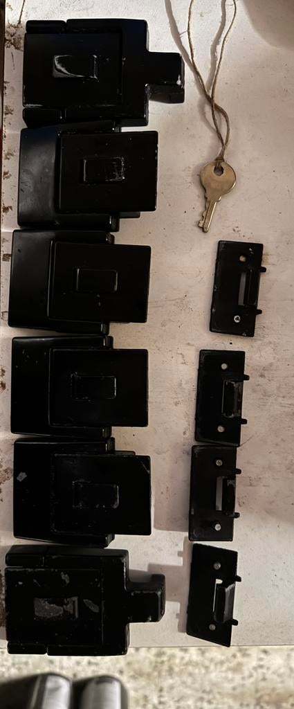 BMW kofferslotset met sleutel, Motoren, Accessoires | Koffers en Tassen, Ophalen of Verzenden, Gebruikt