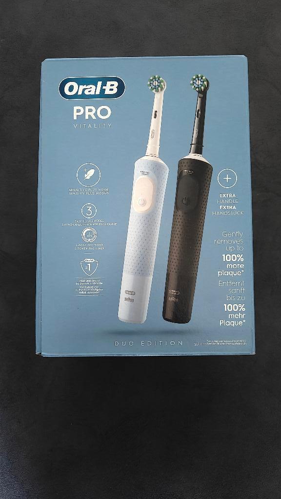 NOUVEAU Oral-B Vitality Pro-D103 Duopack - Brosse à dents, Enlèvement, Neuf, Hygiène bucco-dentaire