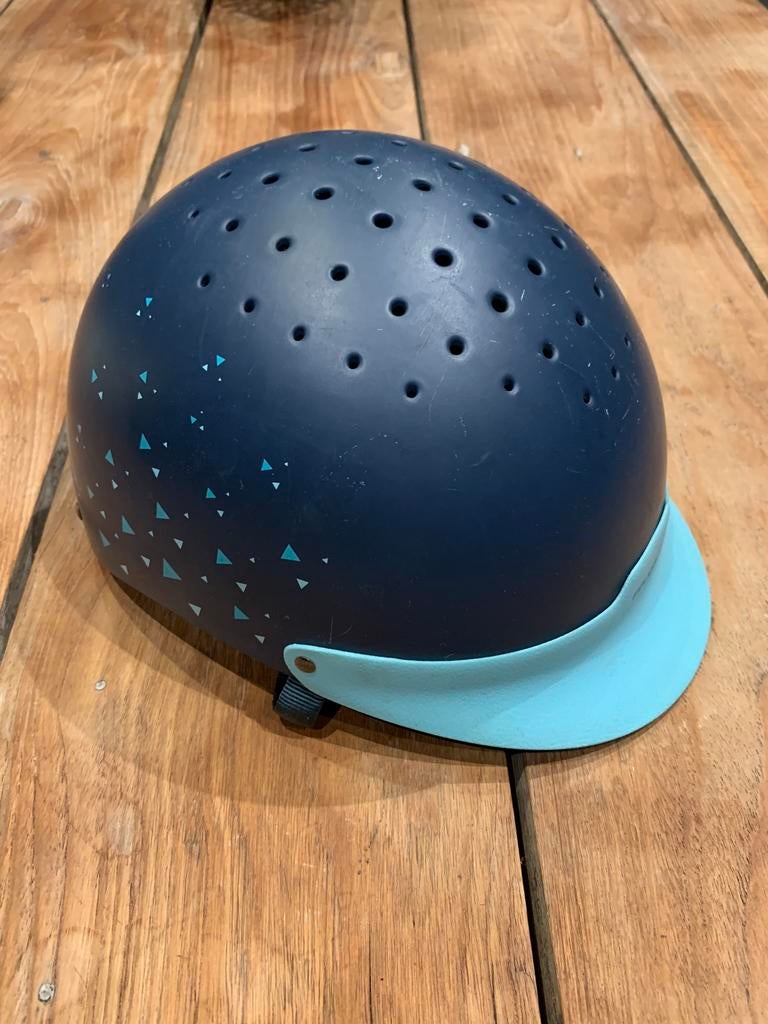 Helm Valhelm Paardrijden Rijhelm Fouganza maat M Cap, Ophalen, Zo goed als nieuw, Cap