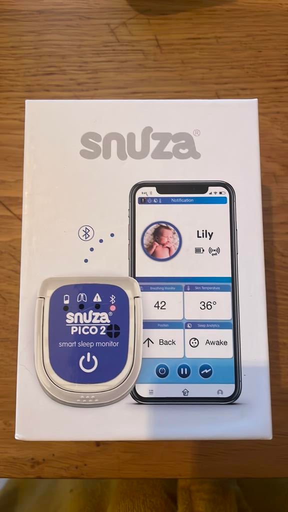 NIEUWSTAAT - Snuza Pico 2 - NIEUWSTE MODEL - werkt met app, Enfants & Bébés, Enlèvement ou Envoi, Comme neuf
