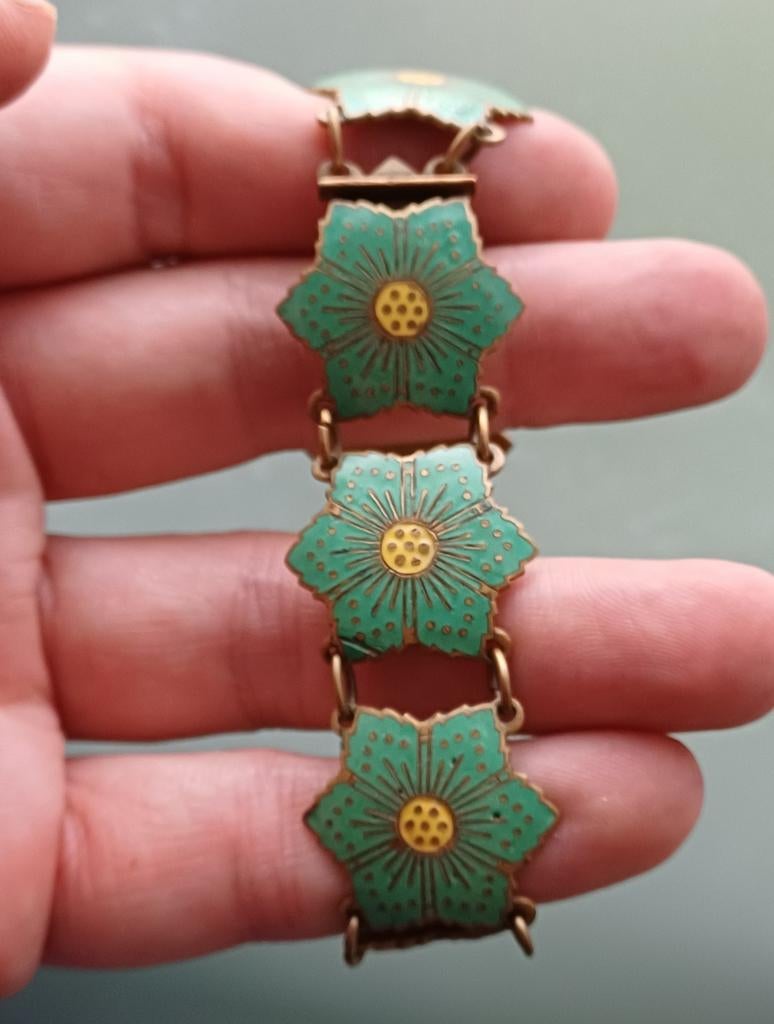 Vintage armband, Ophalen of Verzenden, Koper