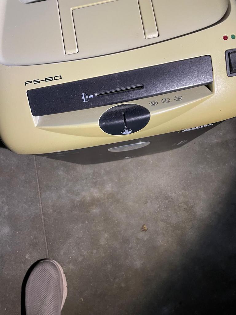 Broyeur Fellowes PS-60, Divers, Accessoires de bureau, Enlèvement, Utilisé