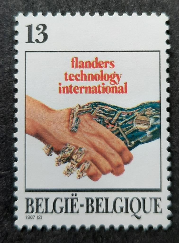 België: OBP 2243 ** F.T.I 1987., Postzegels en Munten, Frankeerzegel, Ophalen of Verzenden, Zonder stempel, Postfris