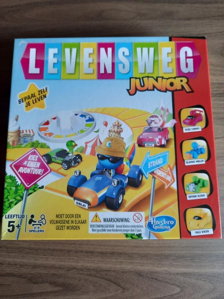 Gezelschapsspel, Levensweg Junior, Hobby en Vrije tijd, Gezelschapsspellen | Bordspellen, Ophalen of Verzenden, Zo goed als nieuw