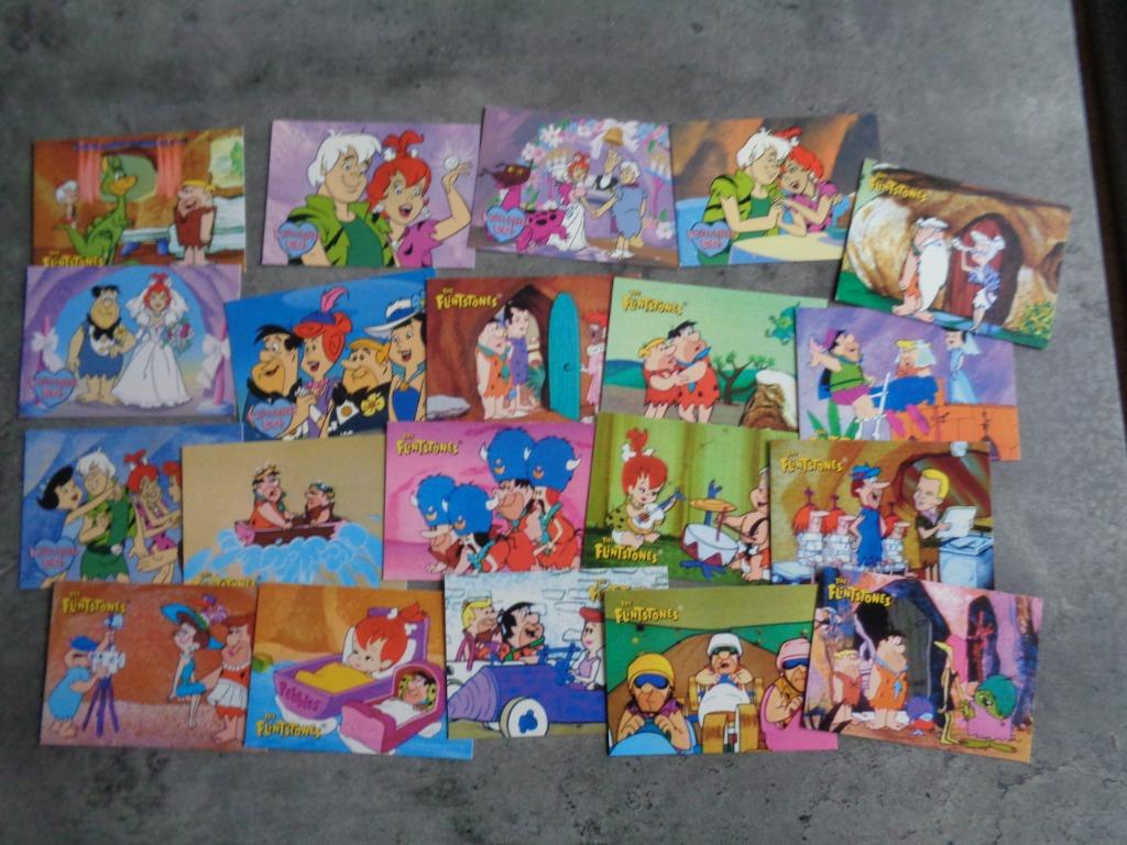 THE FLINTSTONES CARDS 20X NIEUWE STAAT 1993, Verzenden