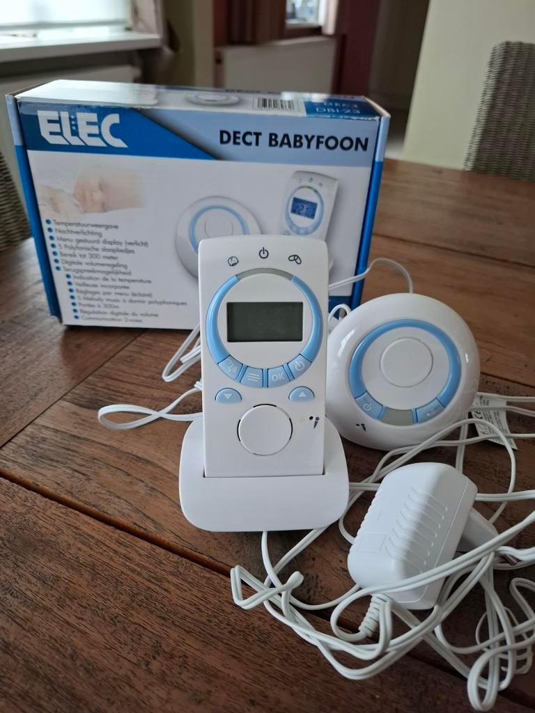 Moniteur numérique pour bébé ELEC DBI-23, Enlèvement ou Envoi, Comme neuf, 250 mètres ou plus, Digital