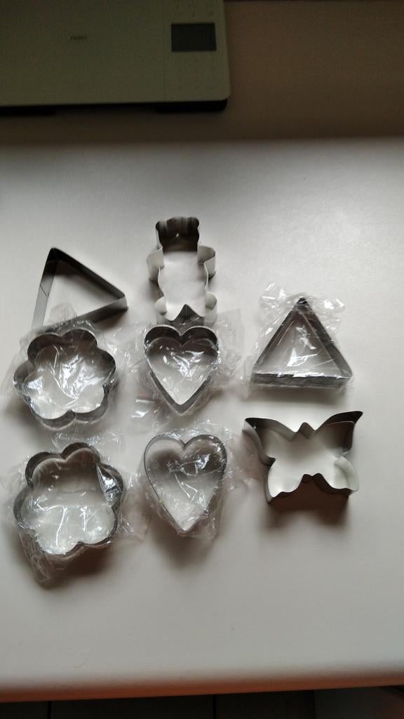 Uitsteekvormpjes om koekjes te maken, Ophalen of Verzenden