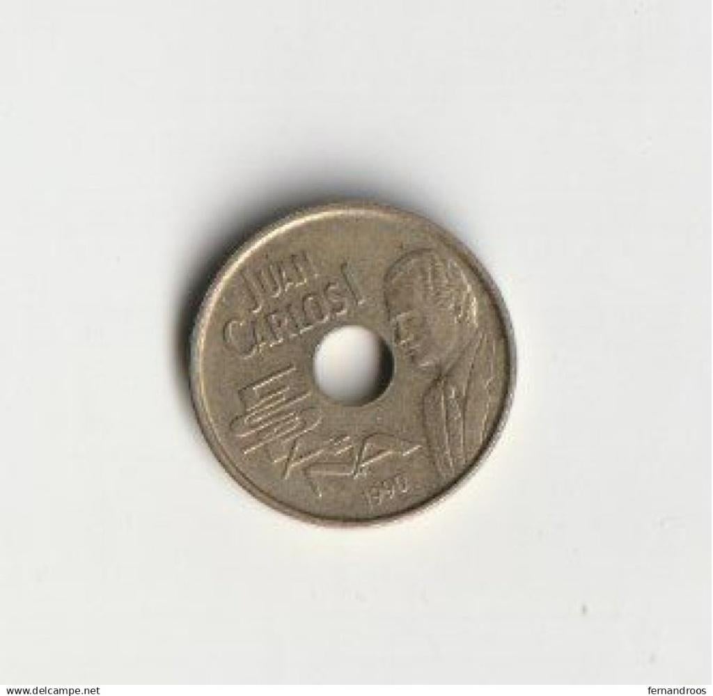 ESPAGNE BARCELONE 1992 25 PESETAS JUAN CARLOS 1990, Enlèvement ou Envoi, Autres pays, Monnaie en vrac