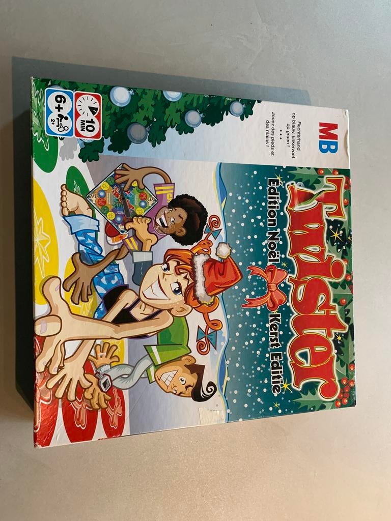 Twister Kerst Editie - edition noël - gezelschapsspel, Ophalen of Verzenden, Zo goed als nieuw