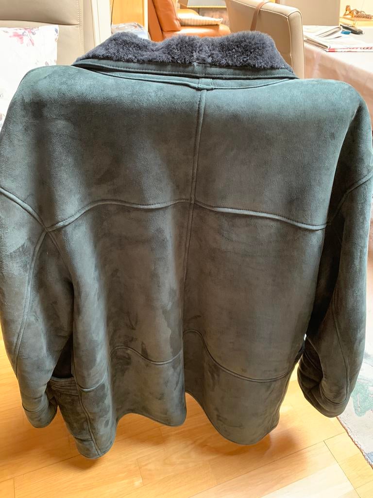 Herenvest donkerblauw / grote maat, Enlèvement ou Envoi, Comme neuf, Taille 56/58 (XL)