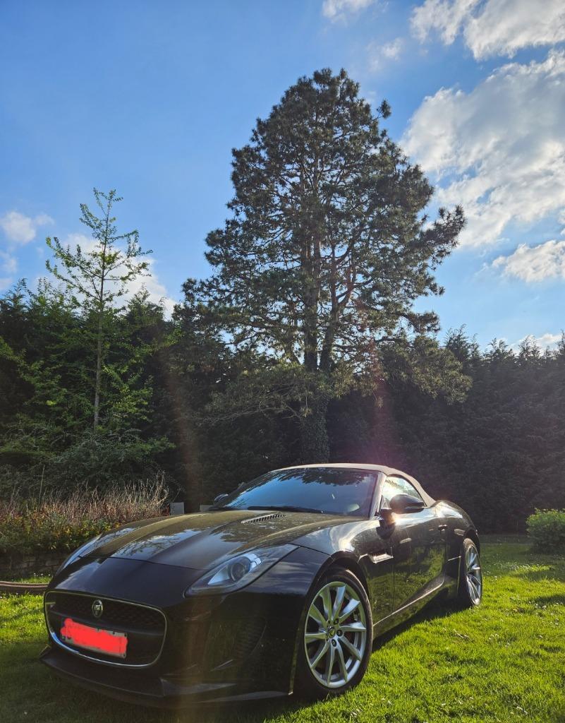 Jaguar F type cabriolet 3.0 V6, Auto's, Automaat, F-type, Zwart, Cabriolet