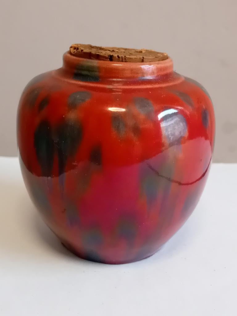 Poole Pottery Volcano vaas, Ophalen of Verzenden