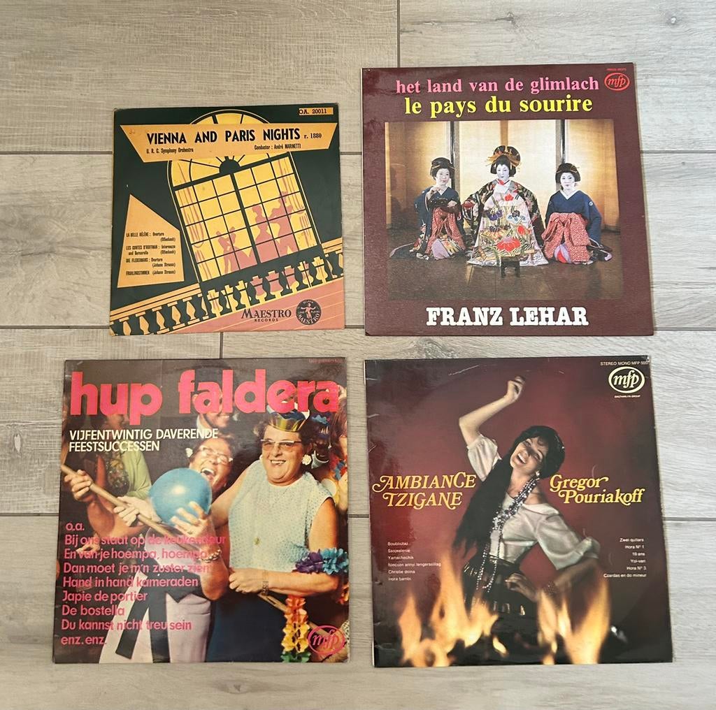4 vinyl LP’s allerlei, Ophalen of Verzenden, Gebruikt, 12 inch, Pop