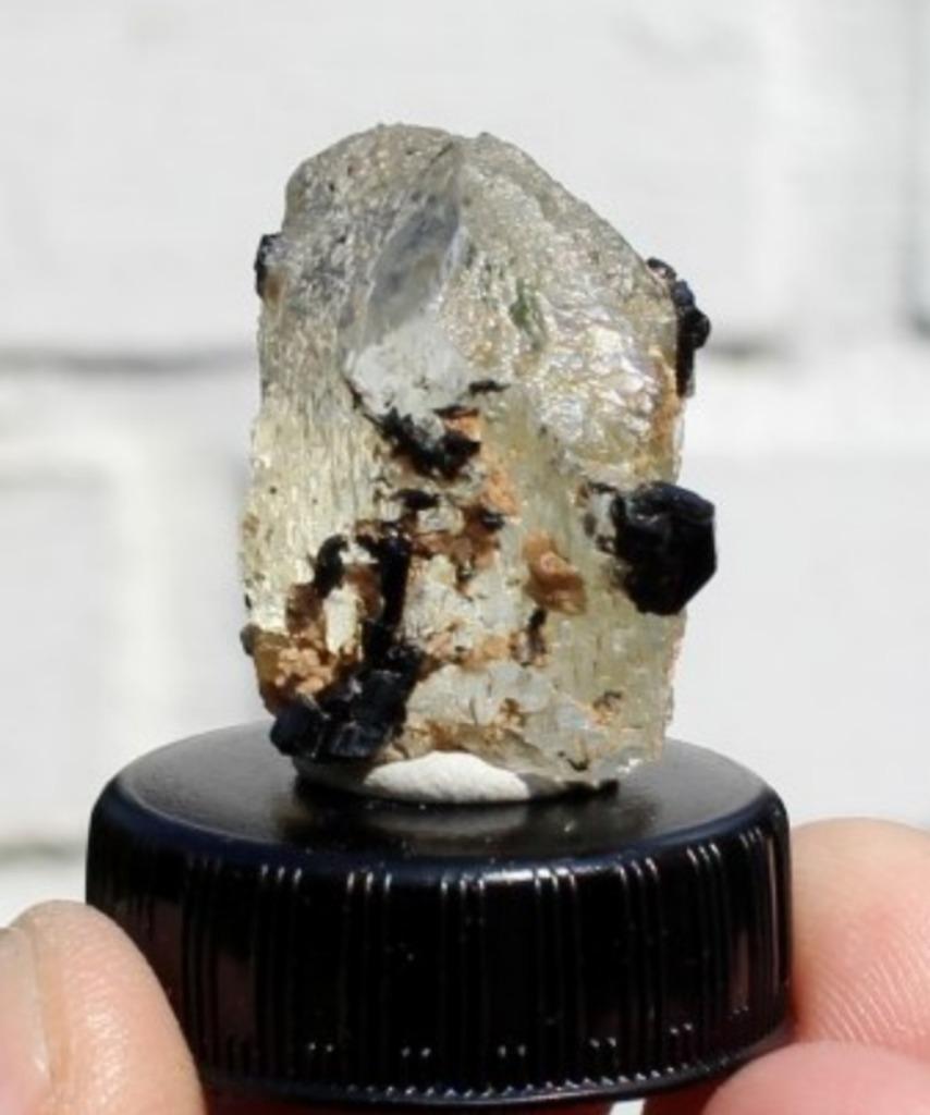 TOPAZE à la TOURMALINE d'Erongo en NAMIBIE, Enlèvement ou Envoi, Minéral