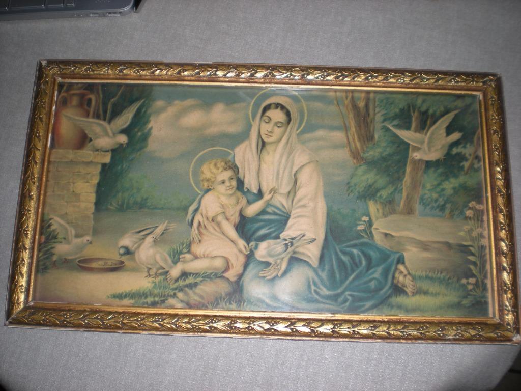 schilderij maria en jezus, Ophalen of Verzenden