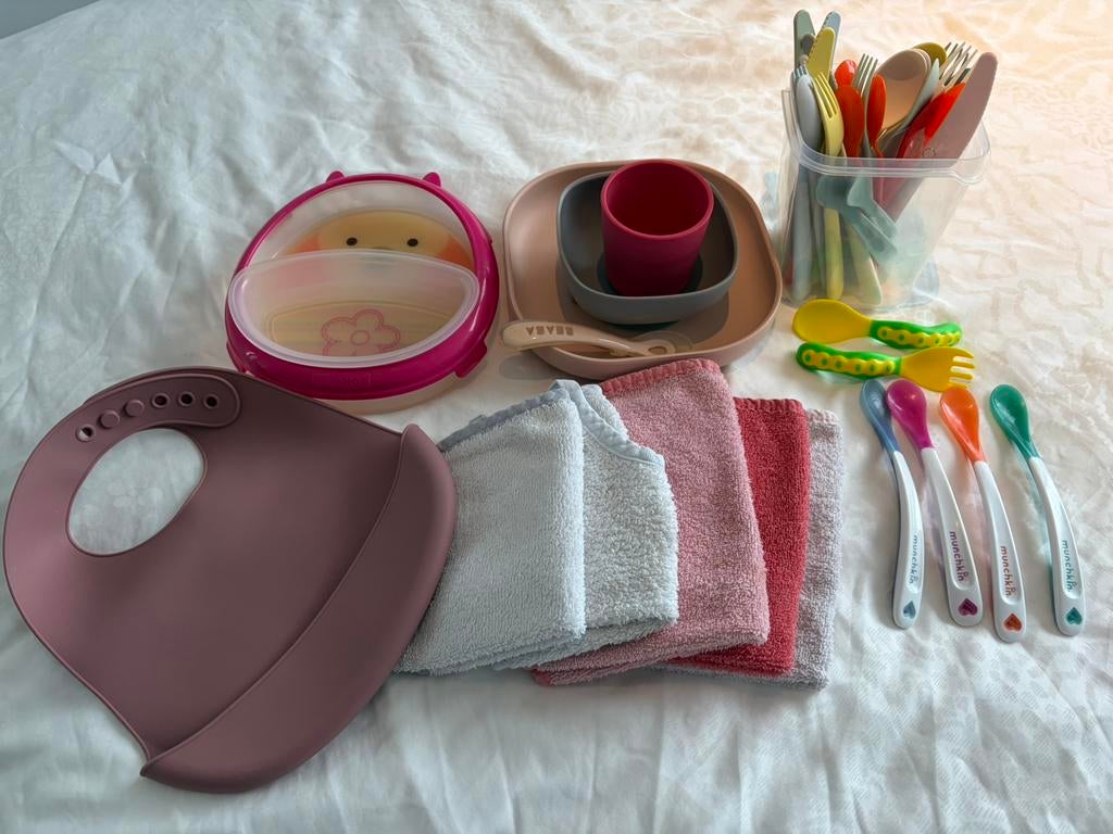 Allerlei eetgerei baby/peuter, Kinderen en Baby's, Ophalen, Gebruikt