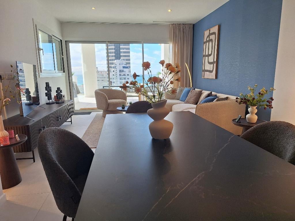 À louer à Calpe : appartement neuf avec vue sublime, Ville, Costa Blanca, 4 personnes, Appartement