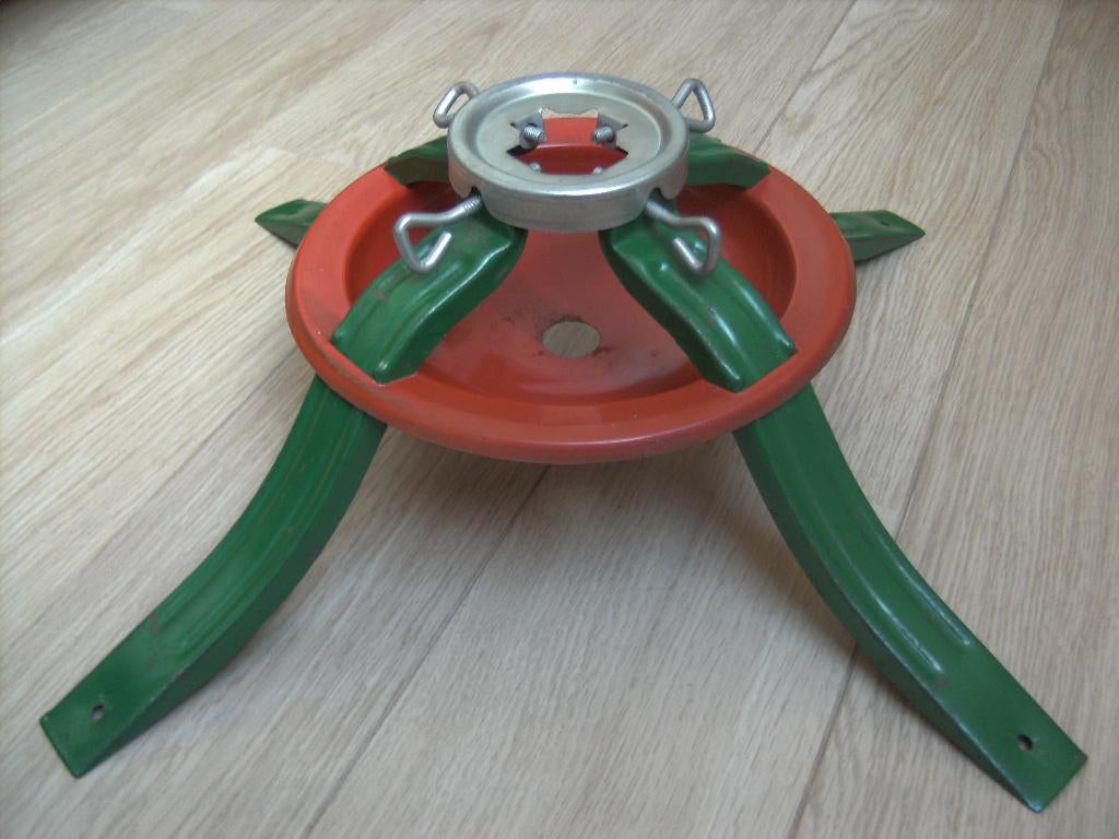 Support de sapin de Noël en métal robuste avec pince à vis., Divers, Enlèvement ou Envoi, Comme neuf