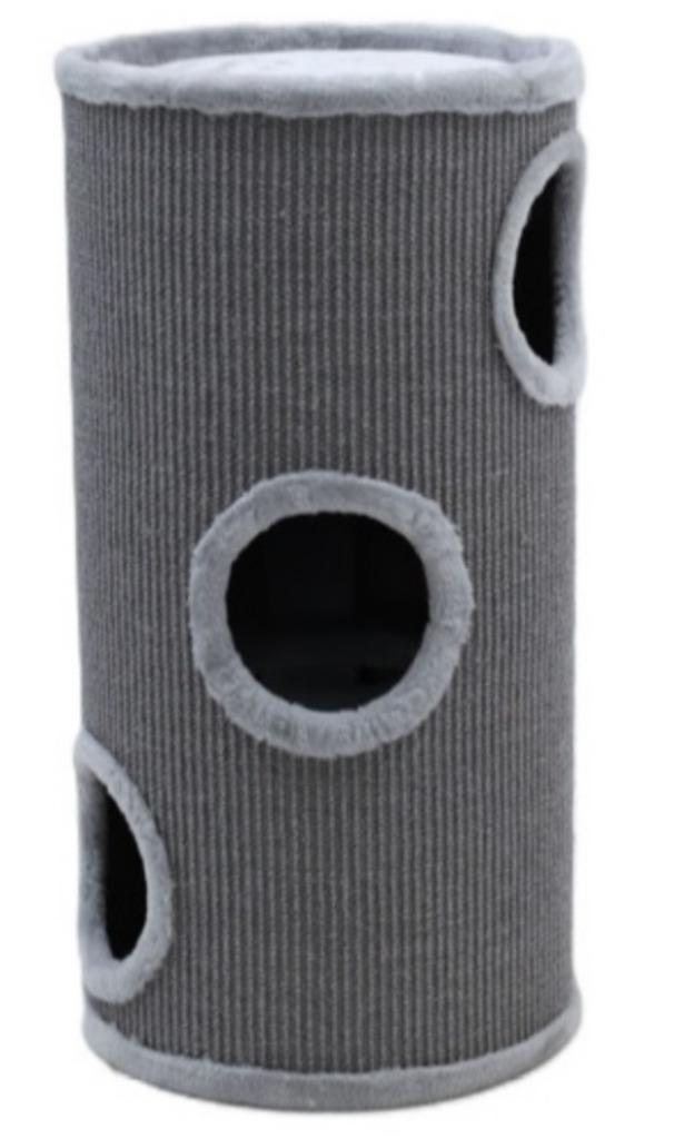 Krabton Noa gris 35 x 35 x 70 cm, Animaux & Accessoires, Enlèvement, Neuf, Baril à gratter