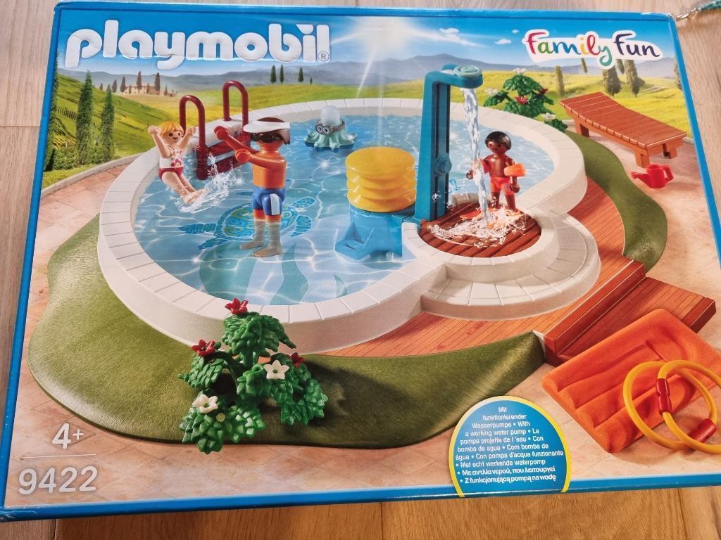 Playmobil 9422 piscine "family fun", Enlèvement, Utilisé, Playmobil en vrac