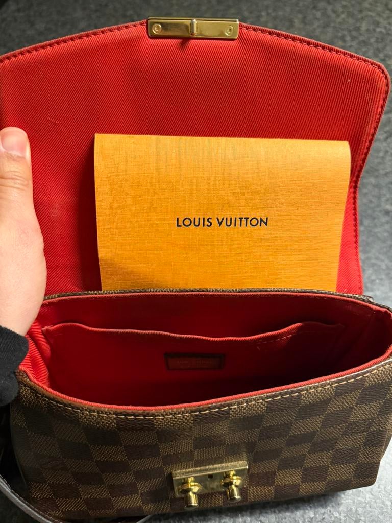 Louis Vuitton Croisette met bon, stofzak en doos, Handtassen en Accessoires, Tassen | Schoudertassen, Ophalen, Zo goed als nieuw
