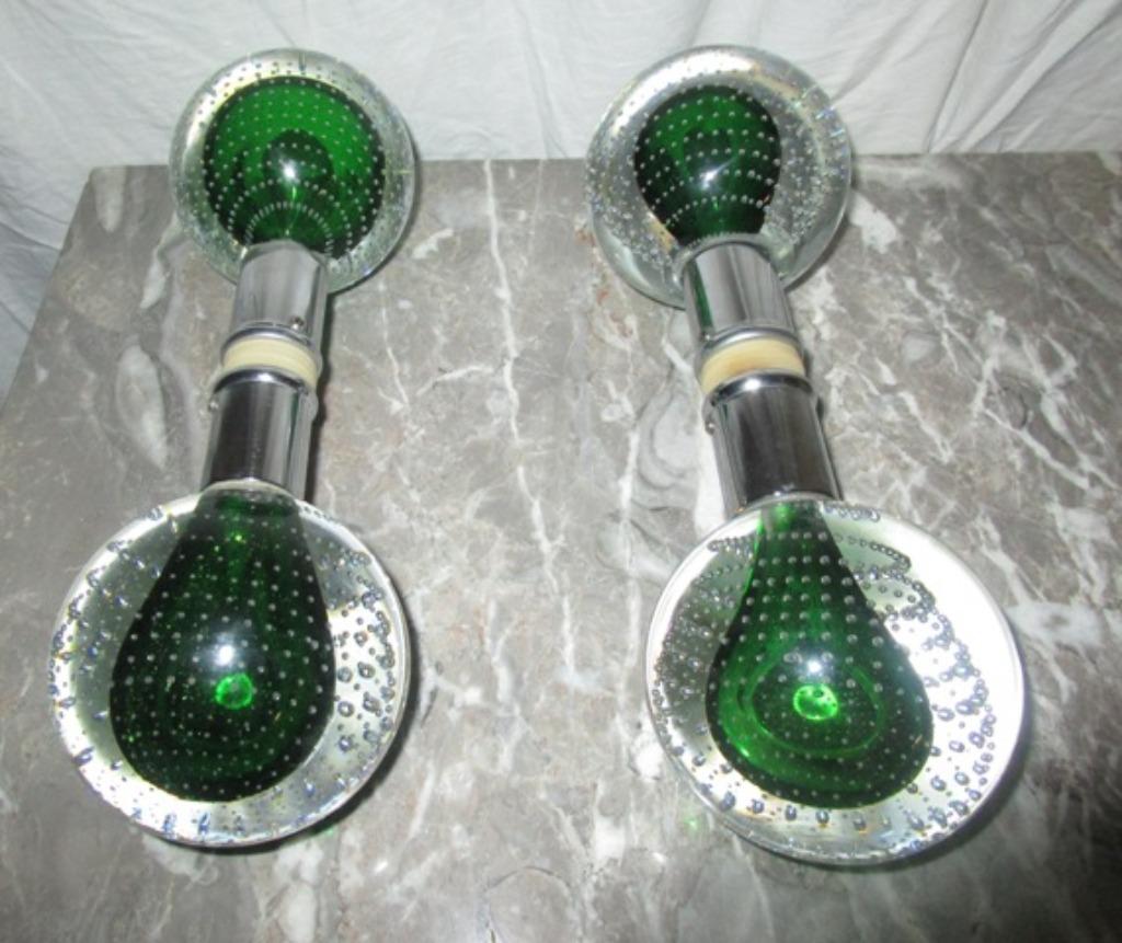 vintage deurknoppen in glaswerk 'eyecatcher!', Enlèvement